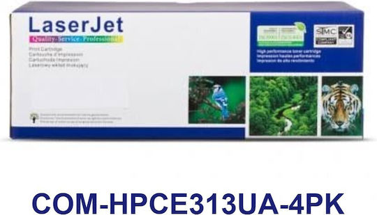 Dragon Toner Compatible Toner for HP Laser Printer CE313A/CF353A 1000 Pages Magenta