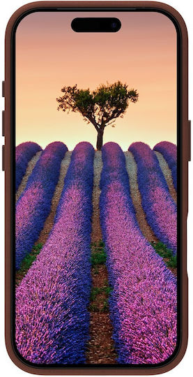Dbramante1928 Roskilde Ms Husă iPhone 18 Pro iPhone 17 Pro Maro Închis Cognac