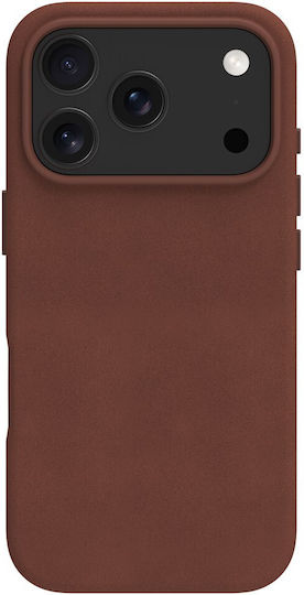 Dbramante1928 Roskilde Ms Husă iPhone 18 Pro iPhone 17 Pro Maro Închis Cognac