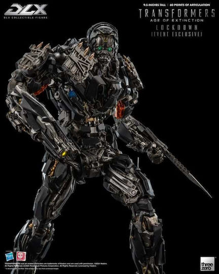 Transformers Age of Extinction DLX Екшън Фигурка Lockdown, Мащаб 1/6, Размер 24 cm, Ексклузивна за ЕС