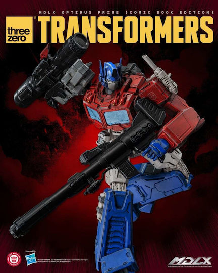 Threezero Transformers Mdlx Optimus Prime Comic Book Edition Екшън Фигурка 17,8 См