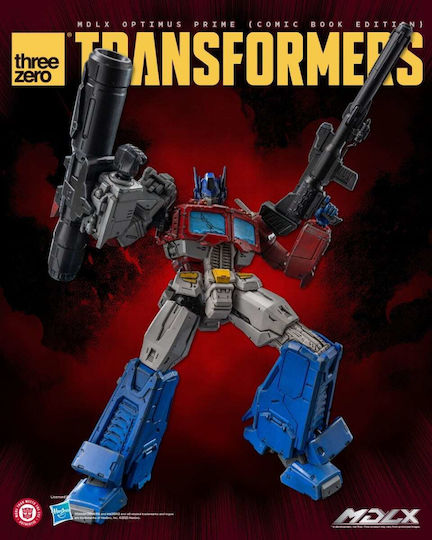 Threezero Transformers Mdlx Optimus Prime Comic Book Edition Екшън Фигурка 17,8 См