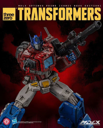 Threezero Transformers Mdlx Optimus Prime Comic Book Edition Екшън Фигурка 17,8 См