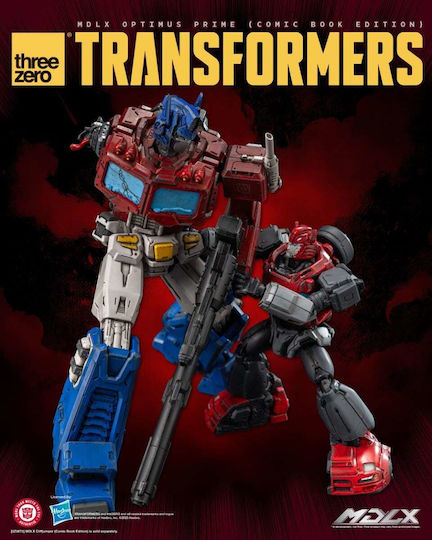 Threezero Transformers Mdlx Optimus Prime Comic Book Edition Екшън Фигурка 17,8 См