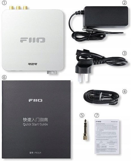 Fiio K11 R2r Επιτραπέζιος Ενισχυτής Ακουστικών με DAC