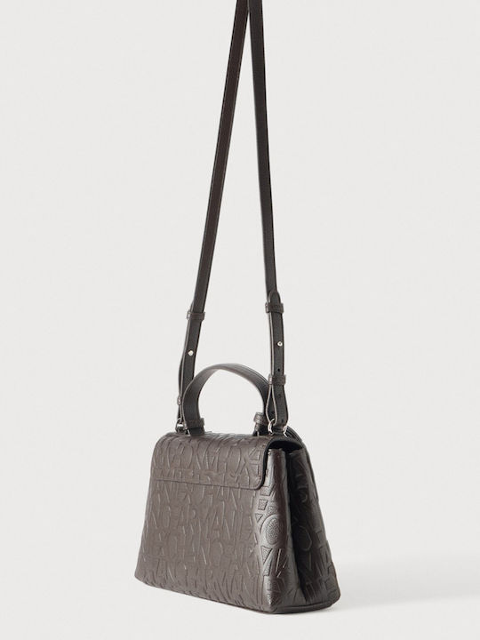 Γυναικεία Τσάντα Χειρός Dark Brown