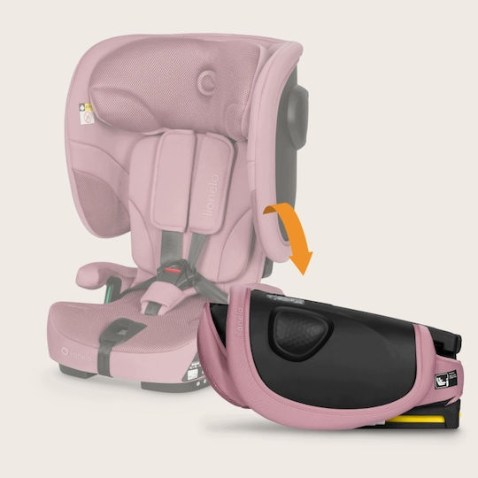 Lionelo Nelly i-Size Car Seat with Isofix Pink Mauve 9-36 kg