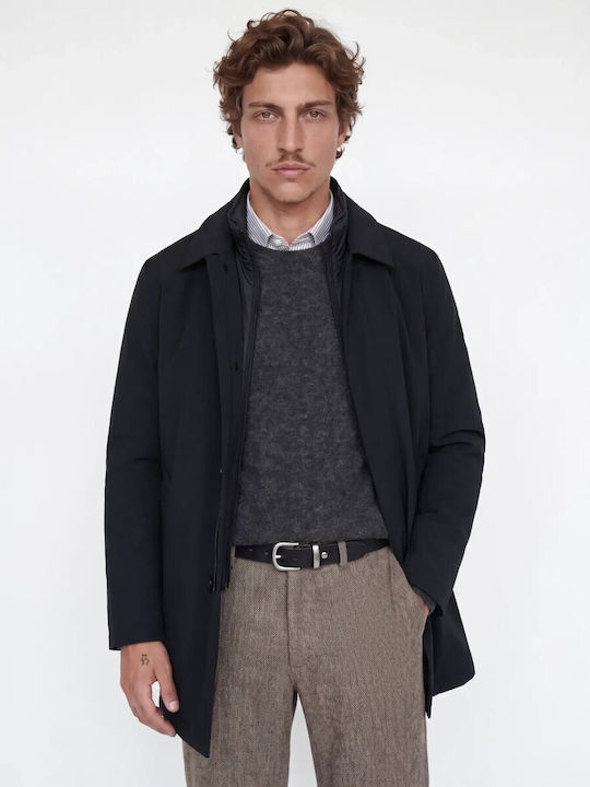 Jprbladevon Trenci Bărbătesc Dark Navy