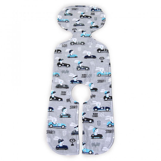 Kerstin Atmungsaktive Kinderwagenabdeckung 30 × 87 cm Blau