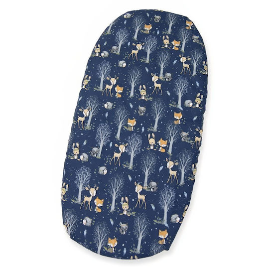 Kerstin Breathable Stroller Mattress 38x80cm Blue