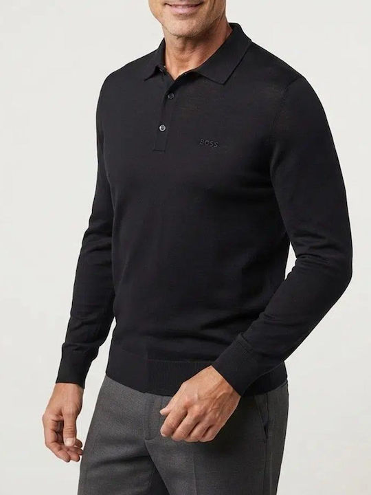 Boss Polo Μπλούζα Black