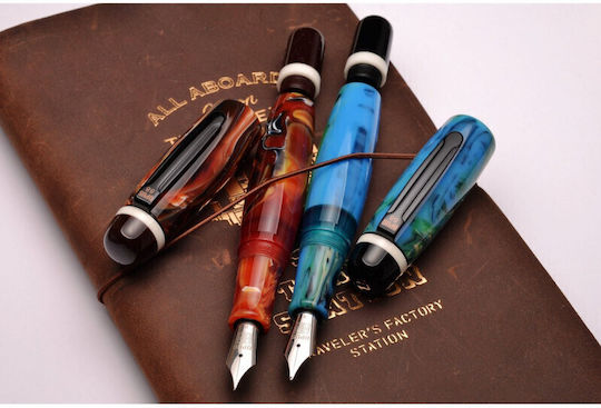 Opus 88 Writing Pen Fine Blue with Blue Ink