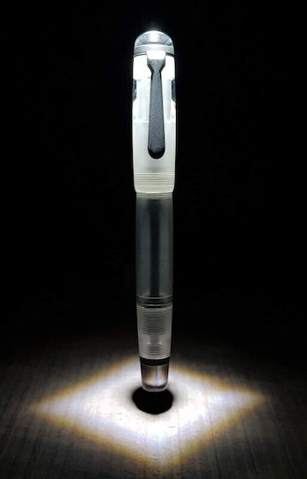 Opus 88 Omar Fine Transparent Fountain Pen with Black Ink
