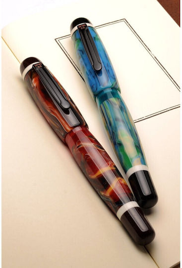 Opus 88 Writing Pen Fine Blue with Blue Ink