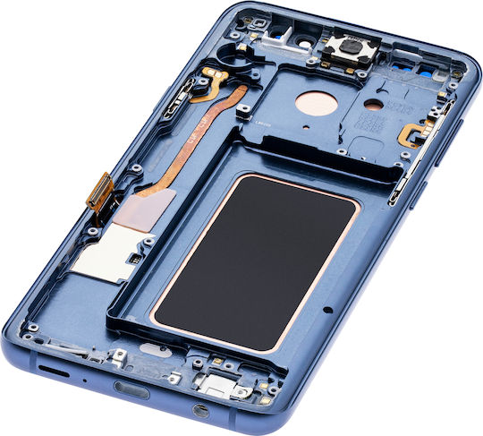 Oled Assembly Frame Samsung Galaxy S9 Plus Service Pack Coral Blue