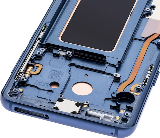 Oled Assembly Frame Samsung Galaxy S9 Plus Service Pack Coral Blue