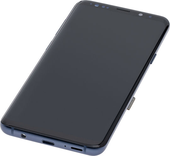 Oled Assembly Frame Samsung Galaxy S9 Plus Service Pack Coral Blue