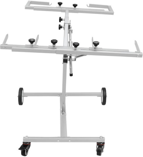 Mobile Paint Stand Kraft&dele Adjustable Width 4 Wheels Kd3583