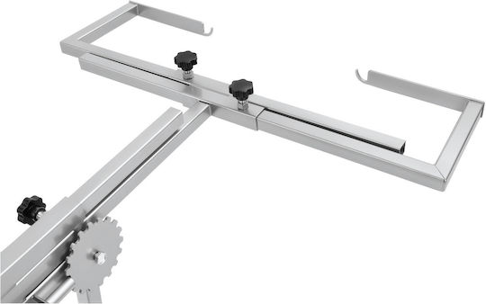 Mobile Paint Stand Kraft&dele Adjustable Width 4 Wheels Kd3583