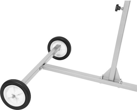 Mobile Paint Stand Kraft&dele Adjustable Width 4 Wheels Kd3583