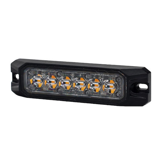 Epbl36 LED Предупредителна Стробоскопична Светлина 13 см 12/24 V