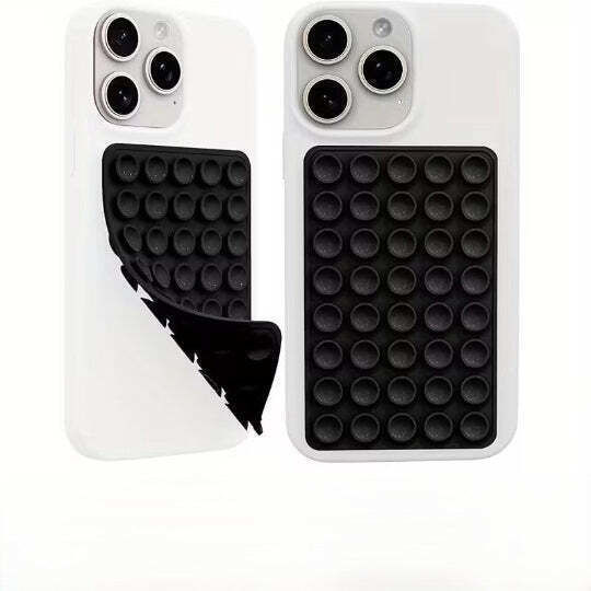 Obastyle Silicone Sticky Grip Holder Smartphones Suction Cup Mount Double Sided