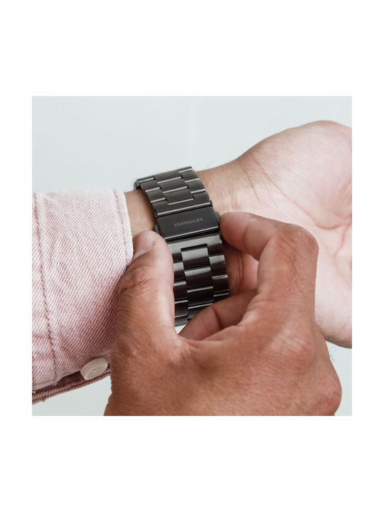 Vonmahlen Link Bracelet 2 38 40 41 42mm One Size Granite Gray