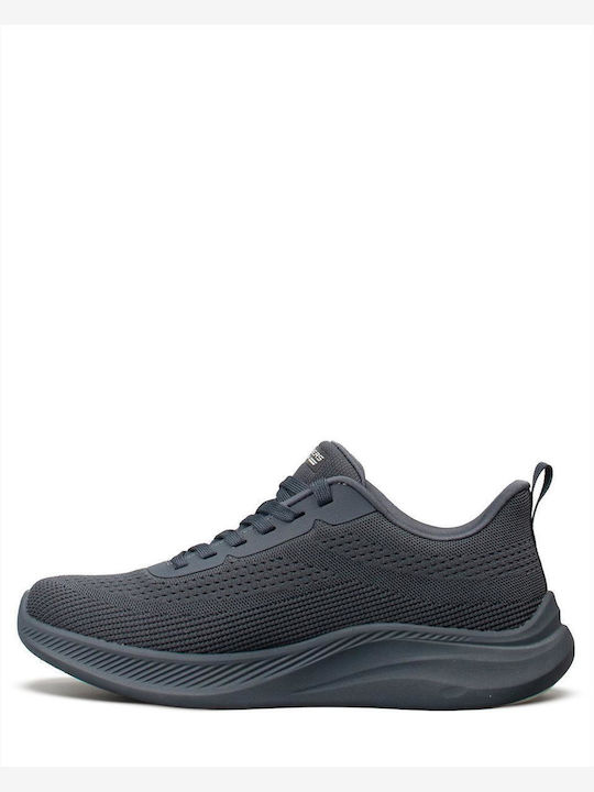 Bobs Moda Flex Ανδρικά Sneakers Γκρι
