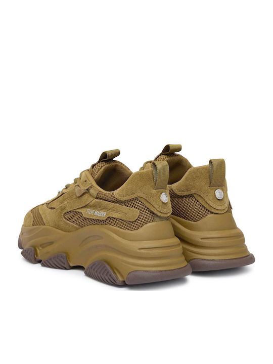Sneakers de damă kaki