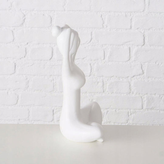 Boltze Decorative Polyresin Yoga Statuette 20x15x29cm