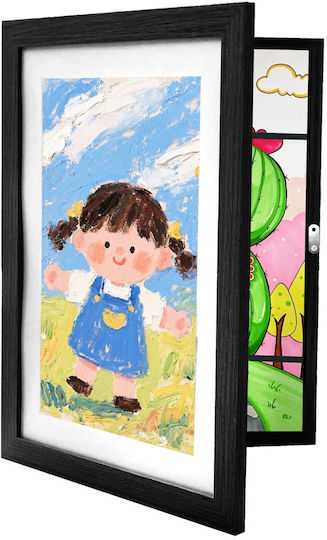 Relaxdays Wall Photo Frame With Black Plastic Frame Relaxdays Wall Photo Frame With Black Plastic Frame