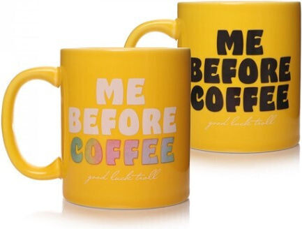Half Moon Bay Heat Change Yellow Ceramic Mug 400ml