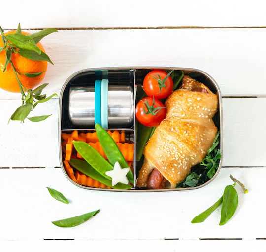 Lekkabox Set de Recipiente pentru Alimente din Inox 2 bucăți Lekkabox Set de Recipiente pentru Alimente din Inox 2 bucăți