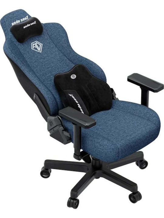 Anda Seat Kaiser 3E Series XL Gaming-Stuhl aus Stoff mit verstellbaren Armlehnen Dark Blue