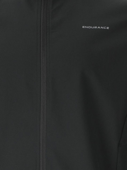 Waterproof Black Activewear Jacket