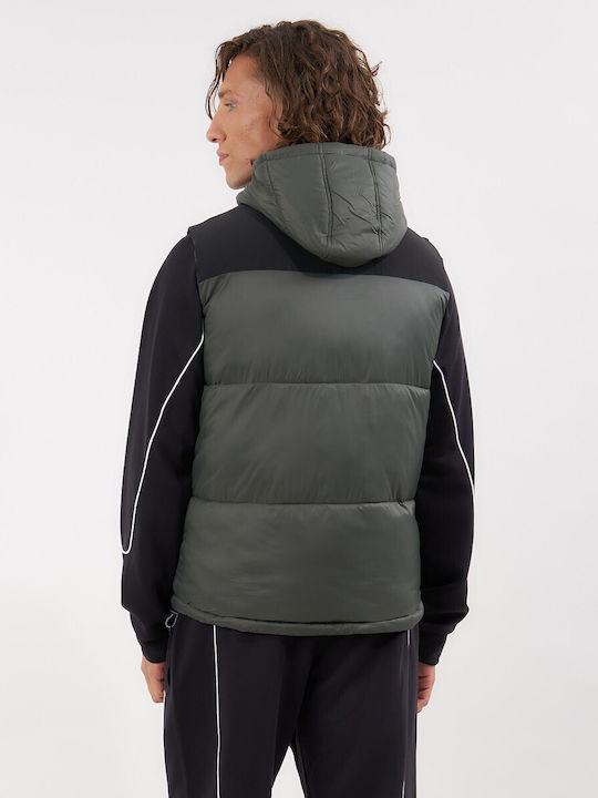 Silvest Αμάνικο Μπουφάν Puffer Πρασινο