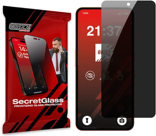 Grizzglass Secretglass Ματ Προστατευτικό Γυαλί Ιδιωτικότητας Nothing Cmf Phone 2 Pro