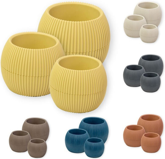 Viosarp Coral Plastic Flower Pot Coral