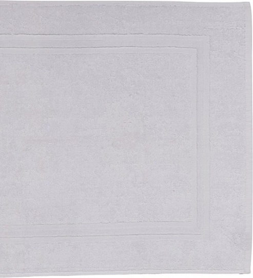 Nicefeelings Set of 6 White Hotel Bathroom Mats 50x70cm
