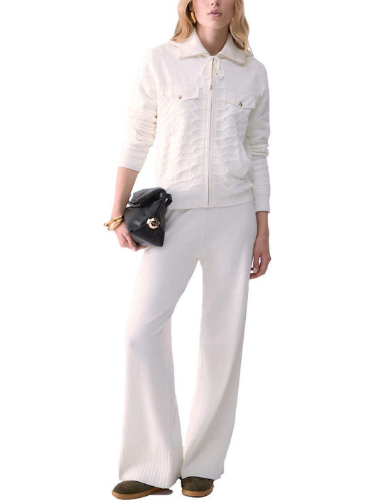 Women's Ecru Cardigan