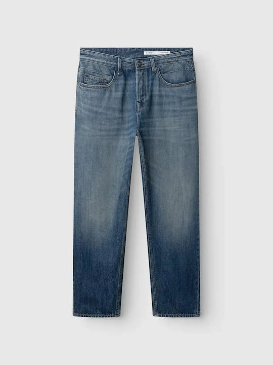 Ανδρικό Παντελόνι Τζιν Loose Tapered Fit Dark Blue