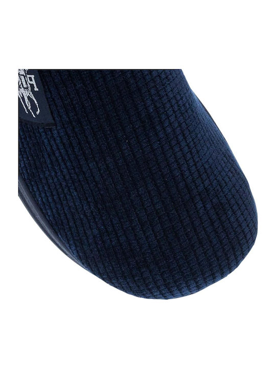 Herren Hausschuhe Blau