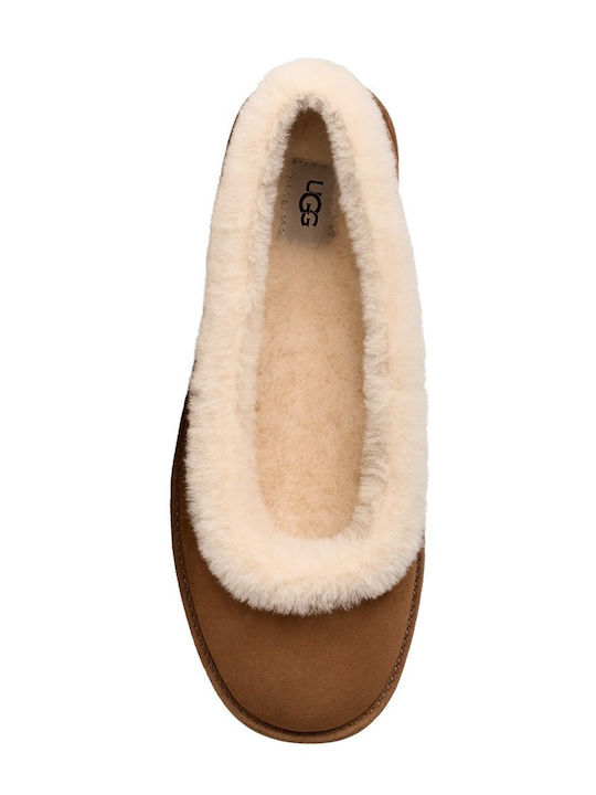 Zora Γυναικεία Slip-On Καφέ