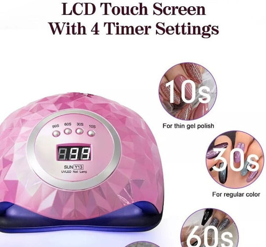 SUNUV UV / LED Nail Lamp 248W Fuchsia