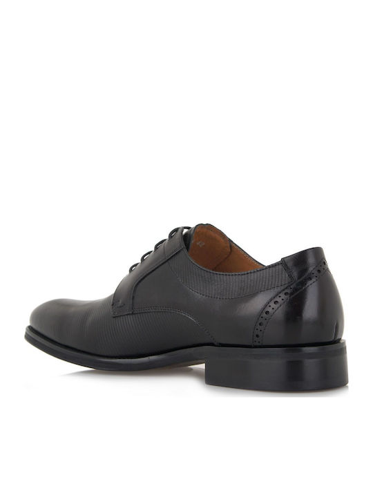 Schwarze Herren-Lederschuhe