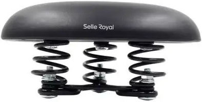 Selle Royal Rok Fahrradsattel Schwarz mit Gel