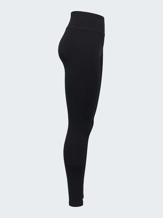 Damenleggings mit Hoher Taille Schwarz