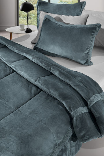 Guy Laroche Κουβερτοπάπλωμα Υπέρδιπλο 220x240εκ. Dario Emerald