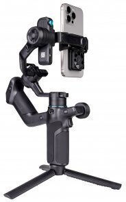FeiyuTech Scorp Mini 3 Gimbal pentru Telefon Mobil cu 14 Ore de Funcționare Negru