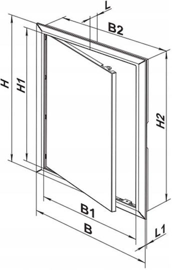 Vents Electrical Panel Door